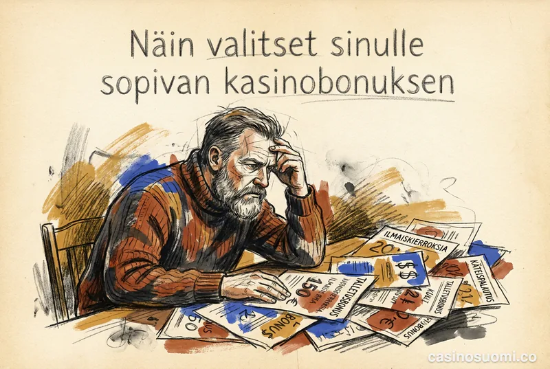 Näin valitset sinulle sopivan kasinobonuksen