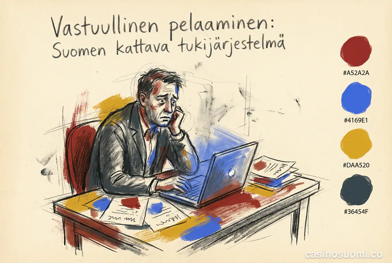 Vastuullinen pelaaminen: Suomen kattava tukijärjestelmä